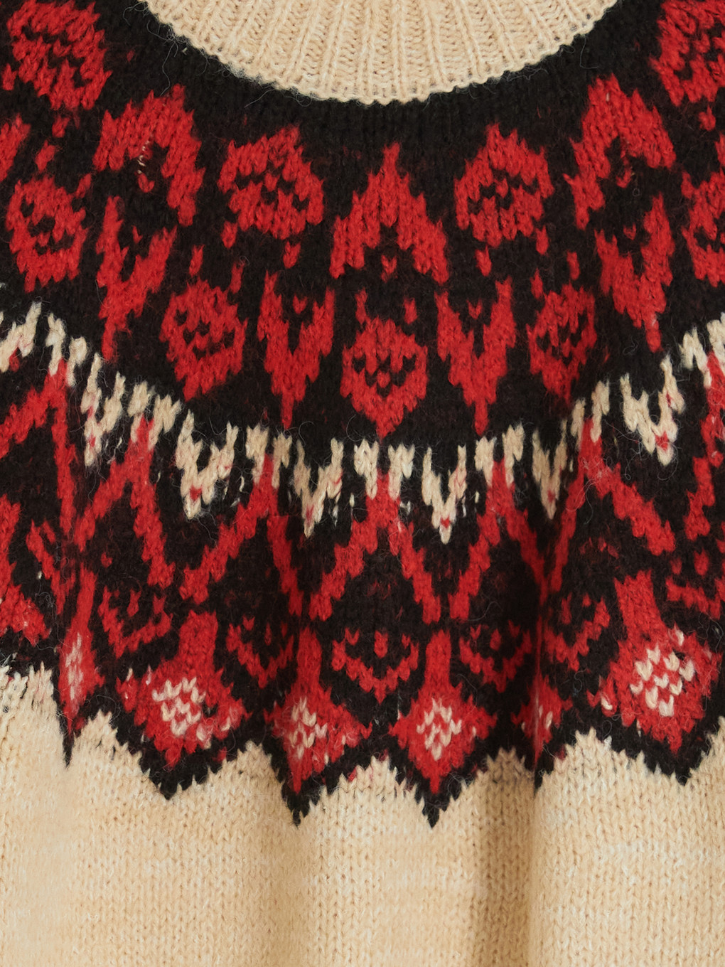Patterned Women's Knitwear Sweater-5