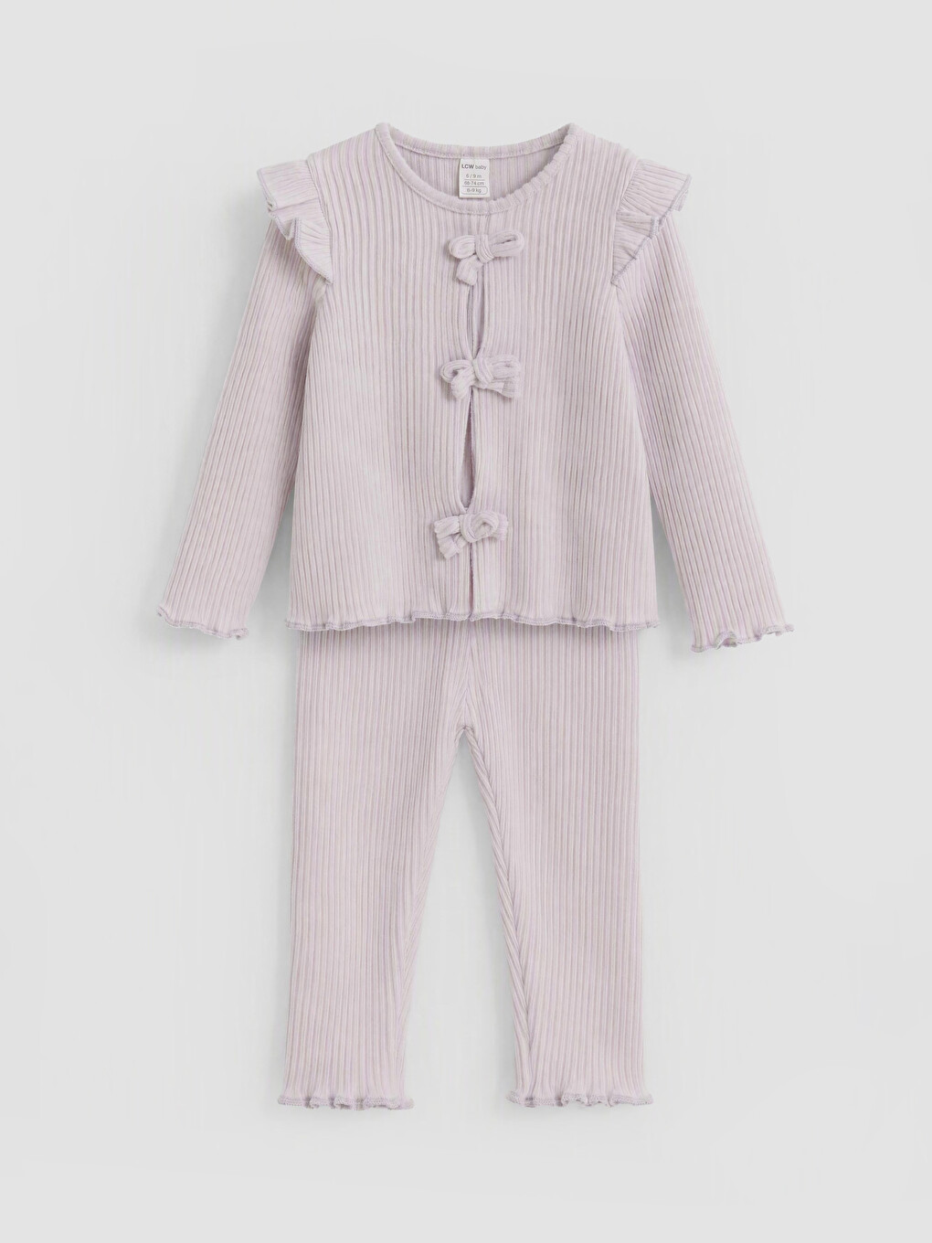 Bow Detailed Baby Girls' Set