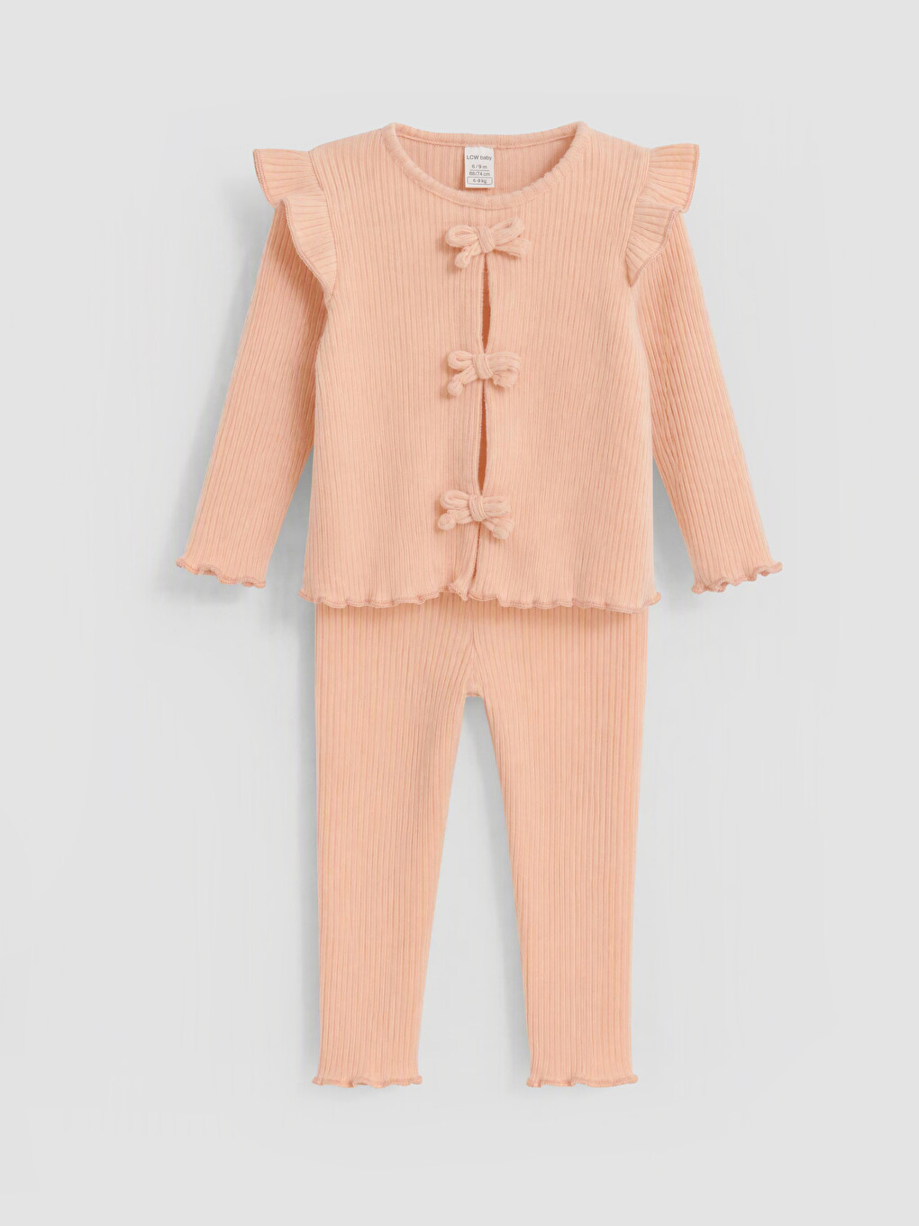 Bow Detailed Baby Girls' Set