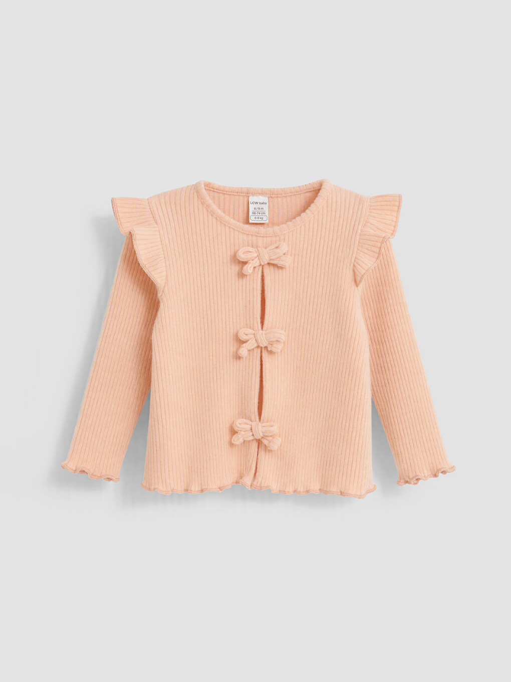 Bow Detailed Baby Girls' Set-1