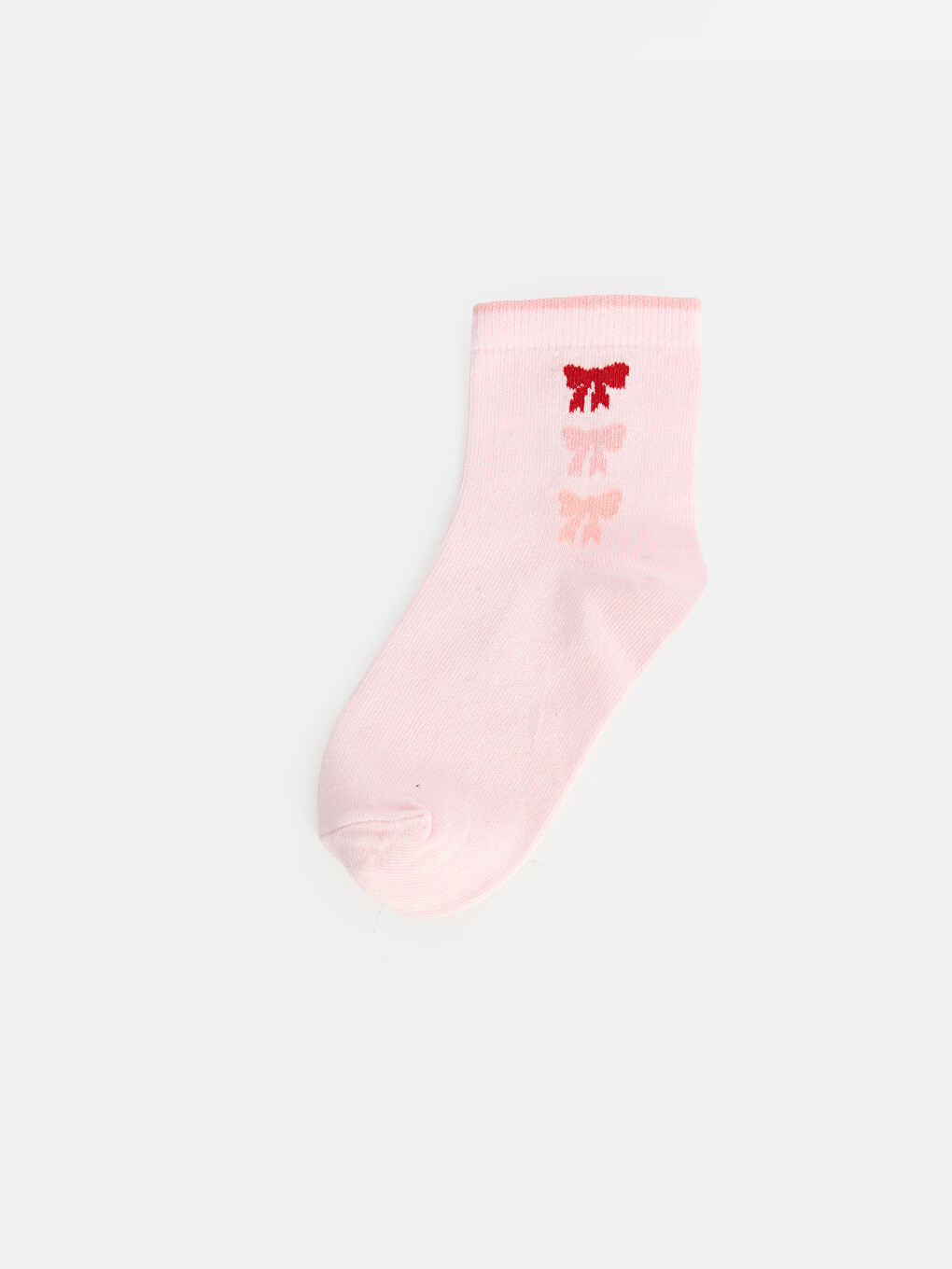 Girl Ecru Ankle Socks-2