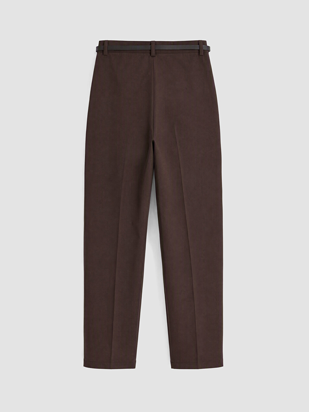 Žena Smeđa Svečane Pantalone-2