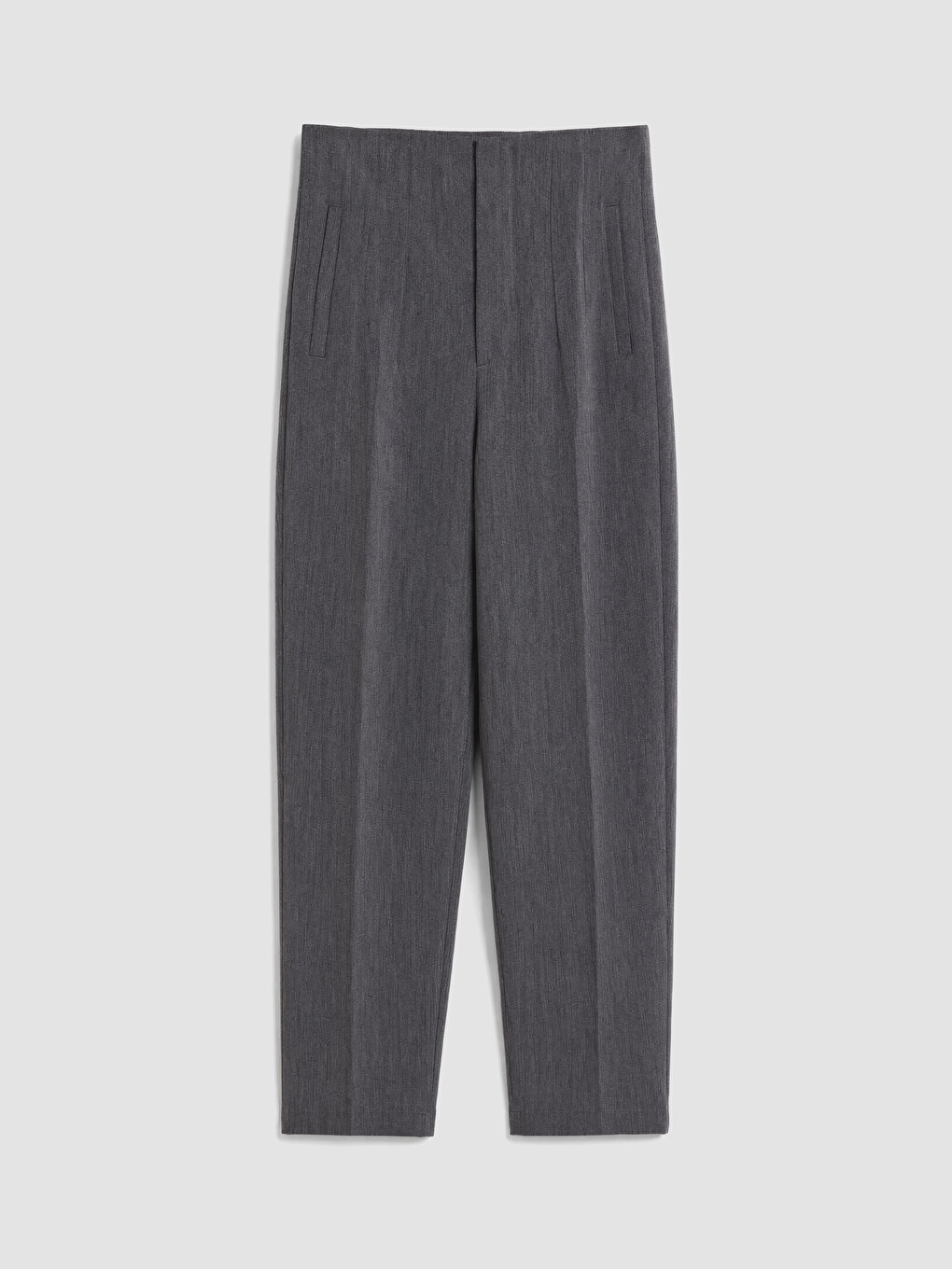 Slim Fit Women's Pleated Fabric Trousers