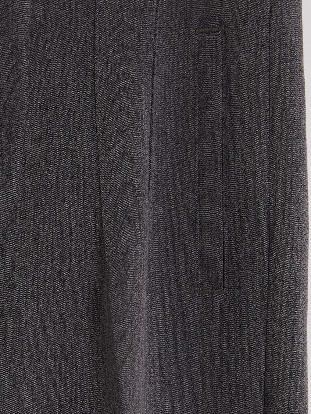 Slim Fit Women's Pleated Fabric Trousers-1