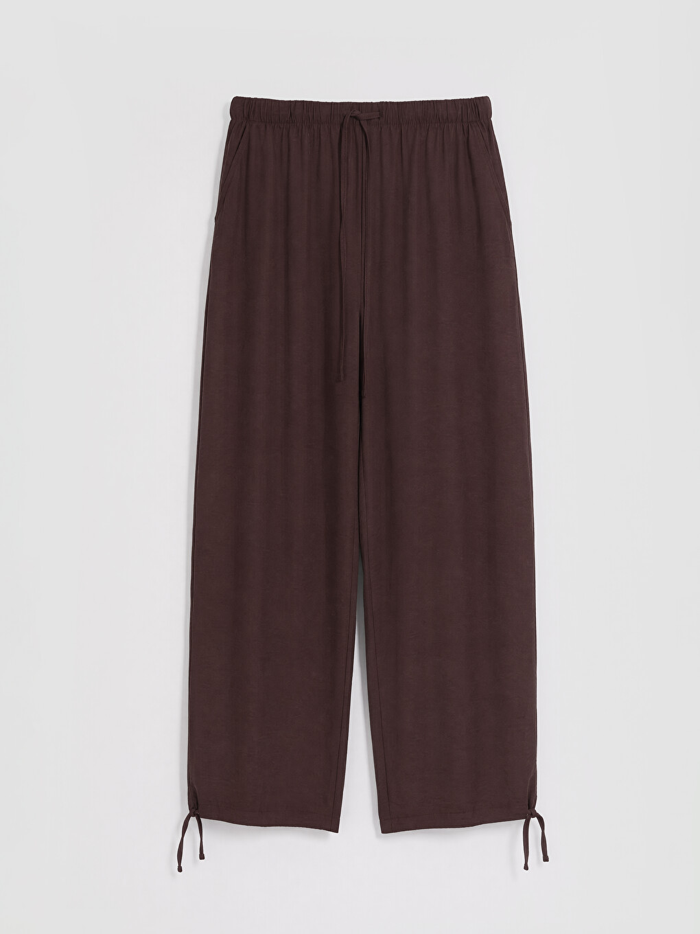 Woman Brown Trousers