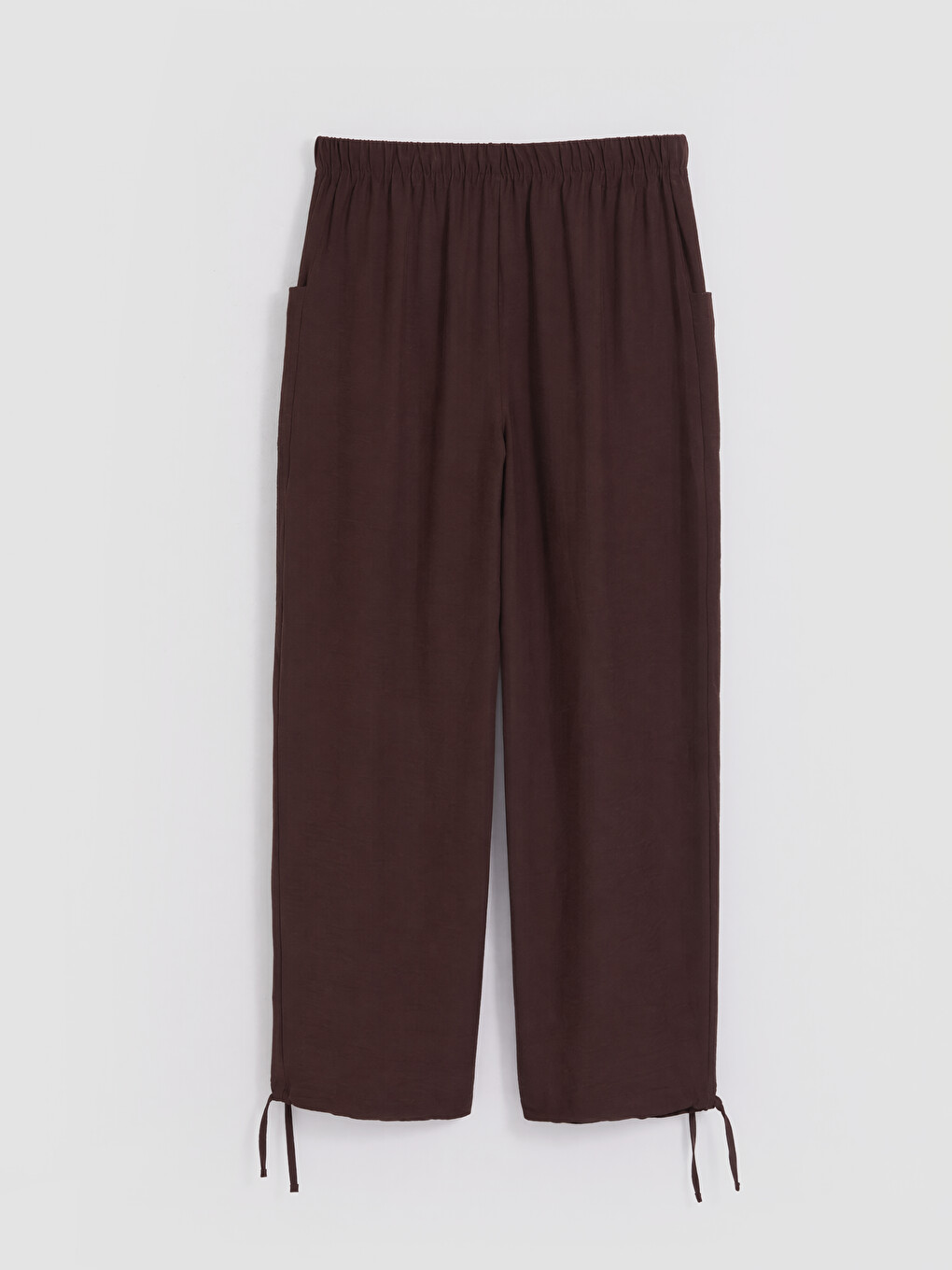 Woman Brown Trousers-1
