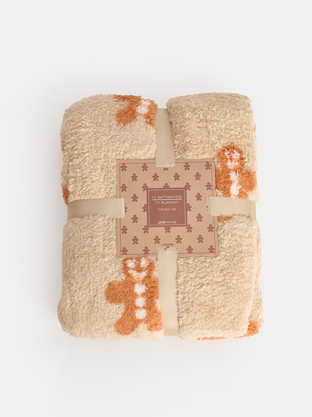 Patterned Throw Blanket 115x160 Cm-1