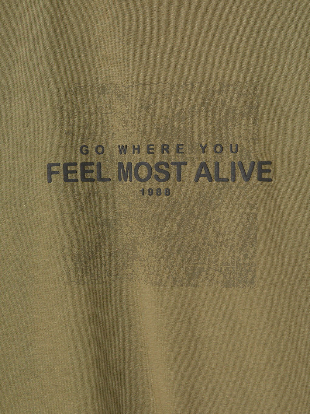 Crew Neck Printed Men's T-shirt-5