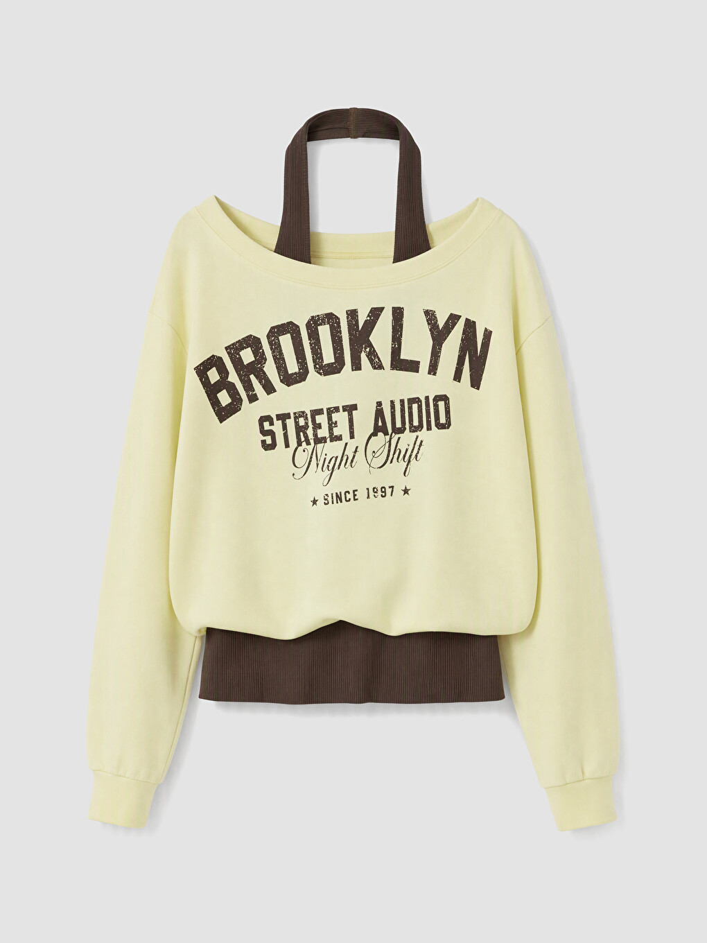Femër E Verdhe Sweatshirt
