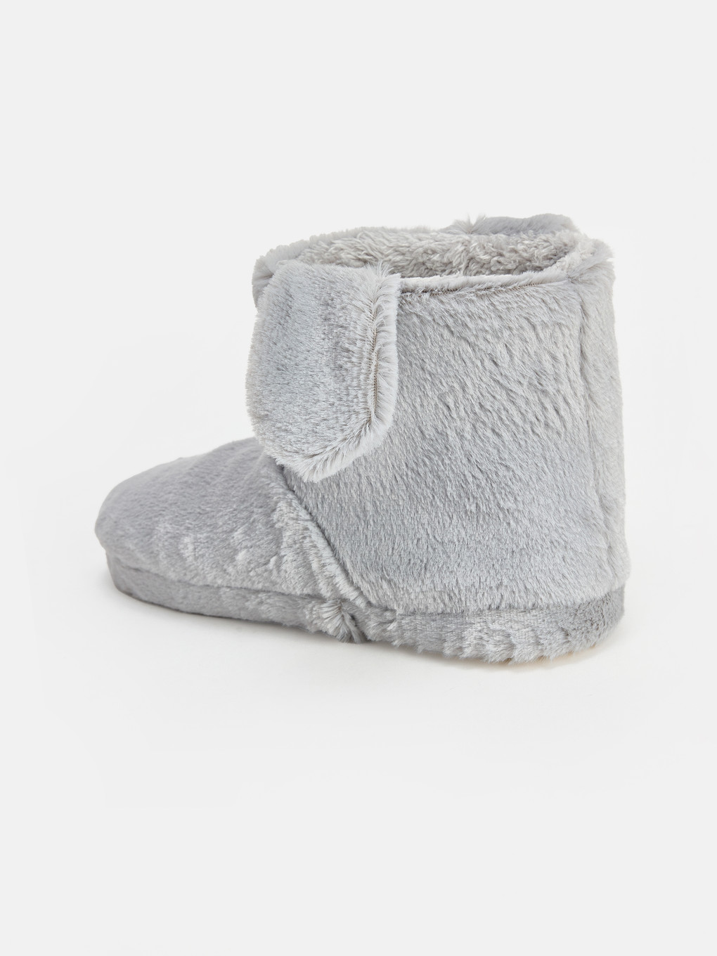 Boy Grey Slipper Boots-2