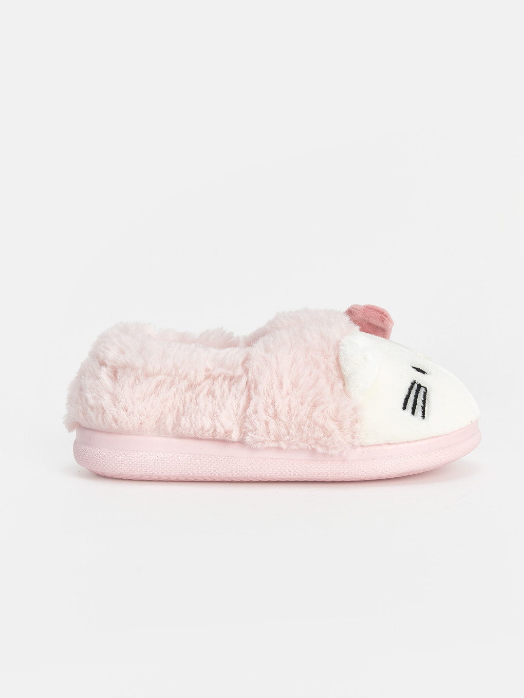 Beyaz Hello Kitty Baskılı Kız Çocuk Panduf-1