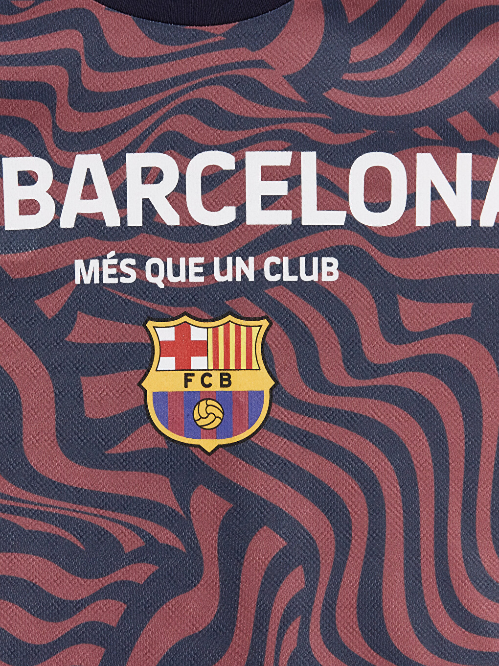 Lacivert Fc Barcelona Lisanslı Erkek Çocuk Tişört-2
