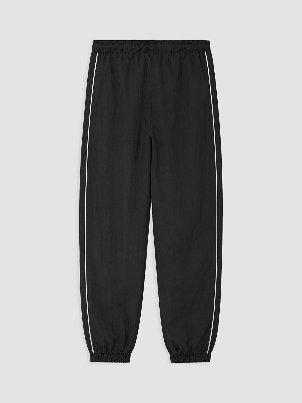 Siyah Loose Fit Erkek Jogger Eşofman Altı-1