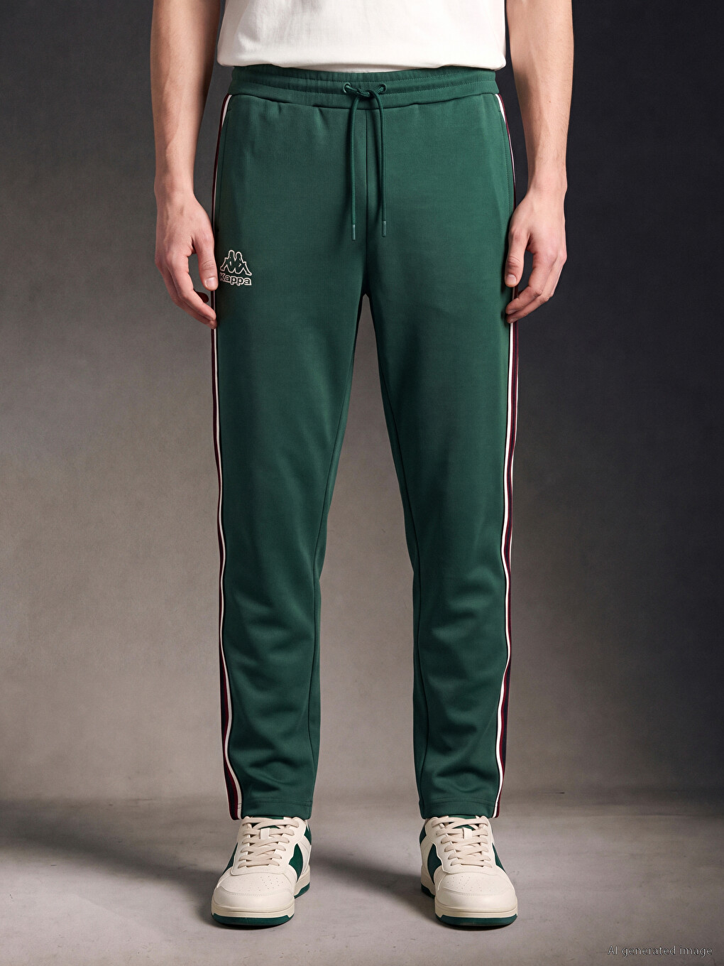 Yeşil Regular Fit Erkek Eşofman Altı-2
