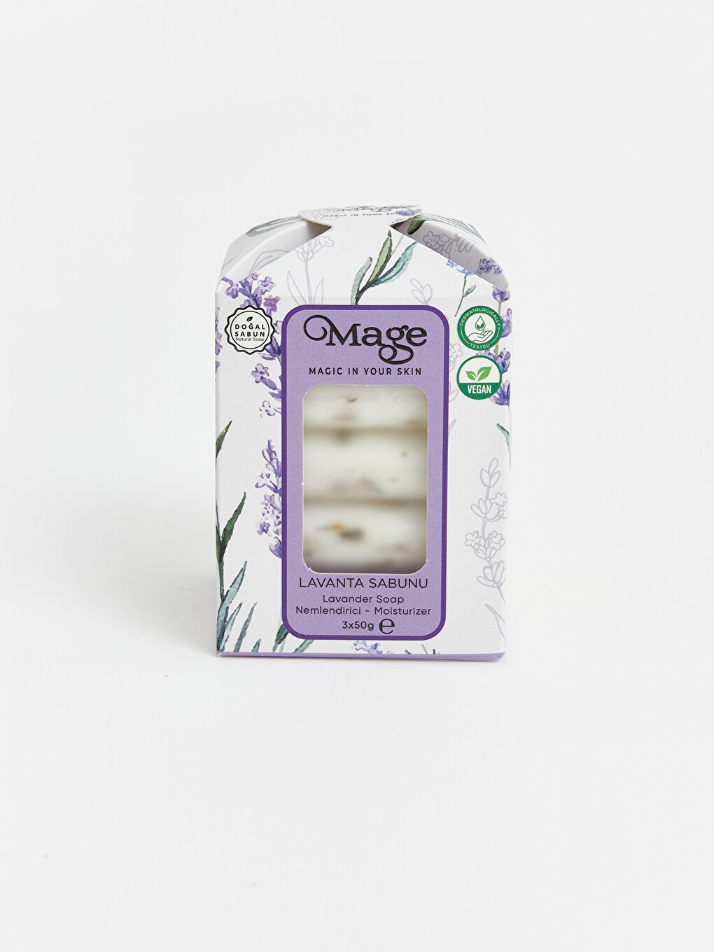 Lavender Scented Solid Soap 3-pack 288 G-1