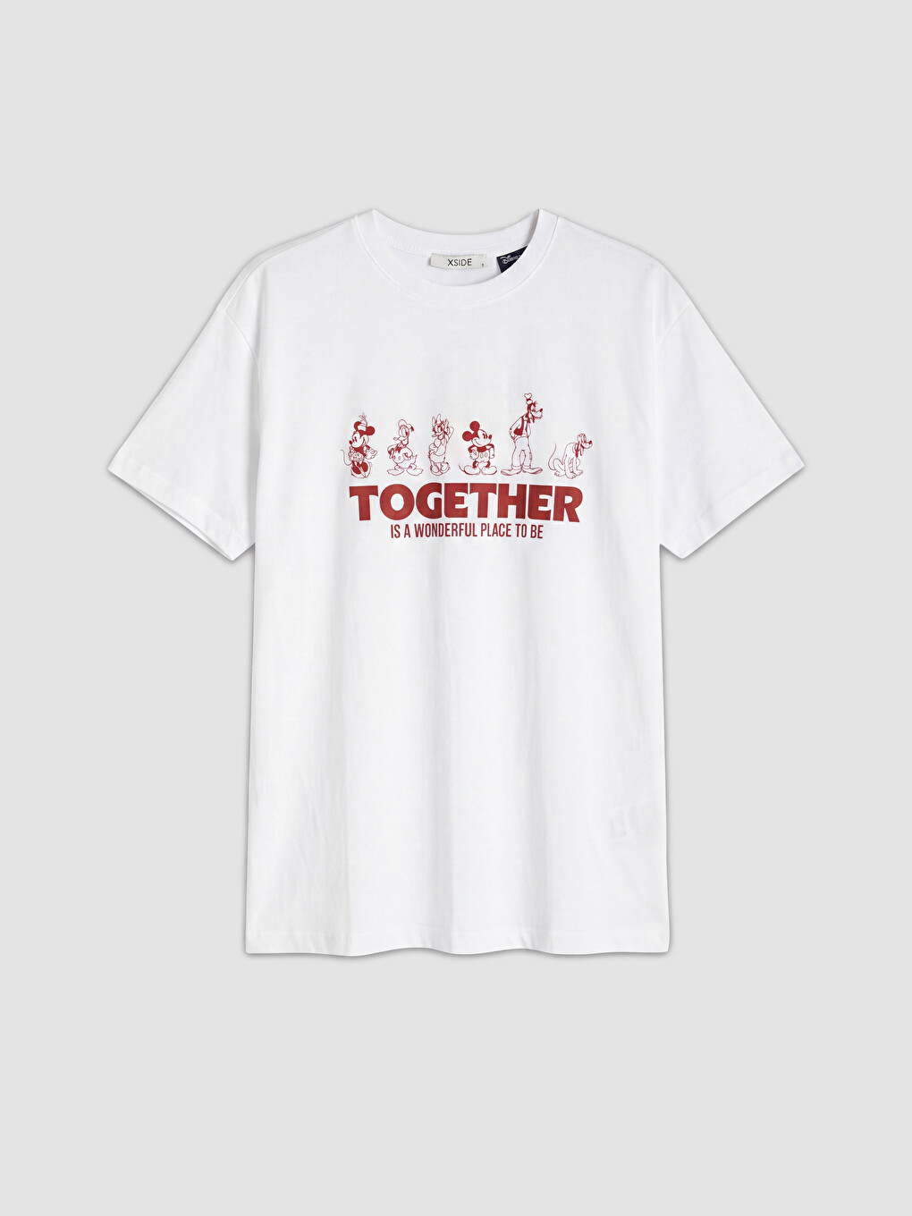 Mickey Mouse Printed 100% Cotton Women's T-shirt-4