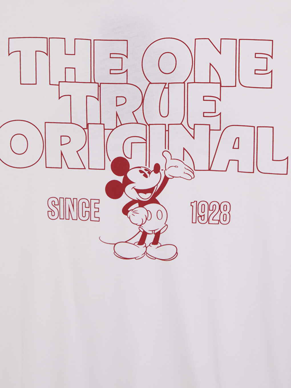 Bluzë Pambuku 100% Me Mickey Mouse Të Stampuar Për Gra-7