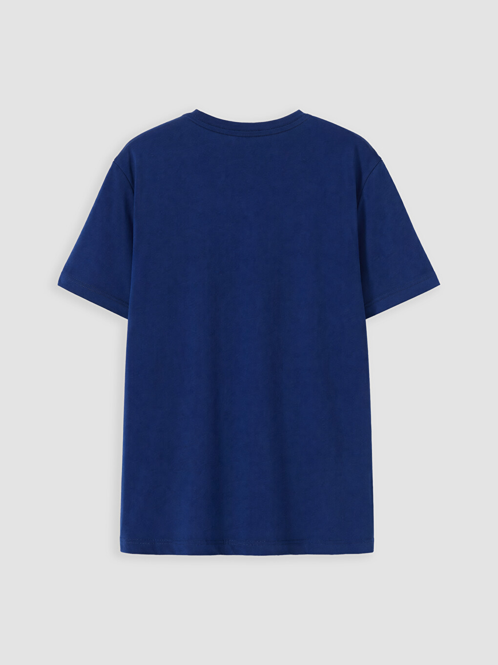 Lacivert Bisiklet Yaka Erkek Çocuk Şortlu Pijama Takımı-3
