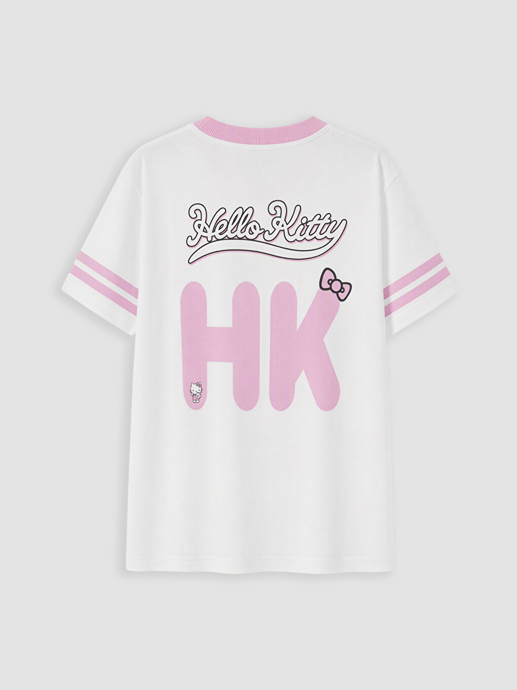 Hello Kitty Printed %100 Cotton Women's T-shirt-2