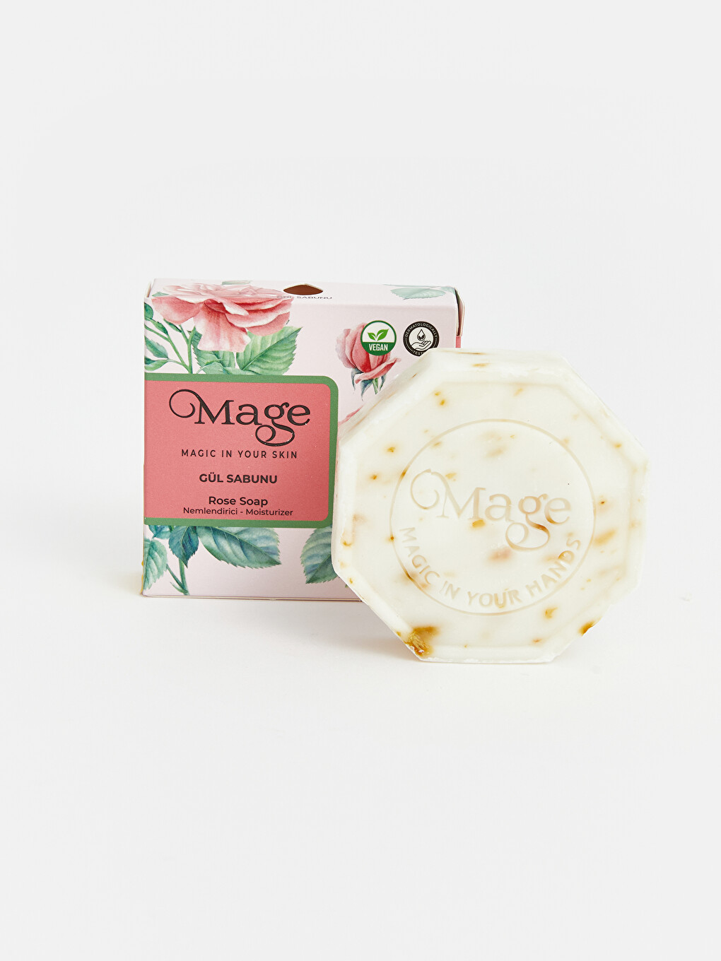 Rose Soap Solid Soap 128 G-2