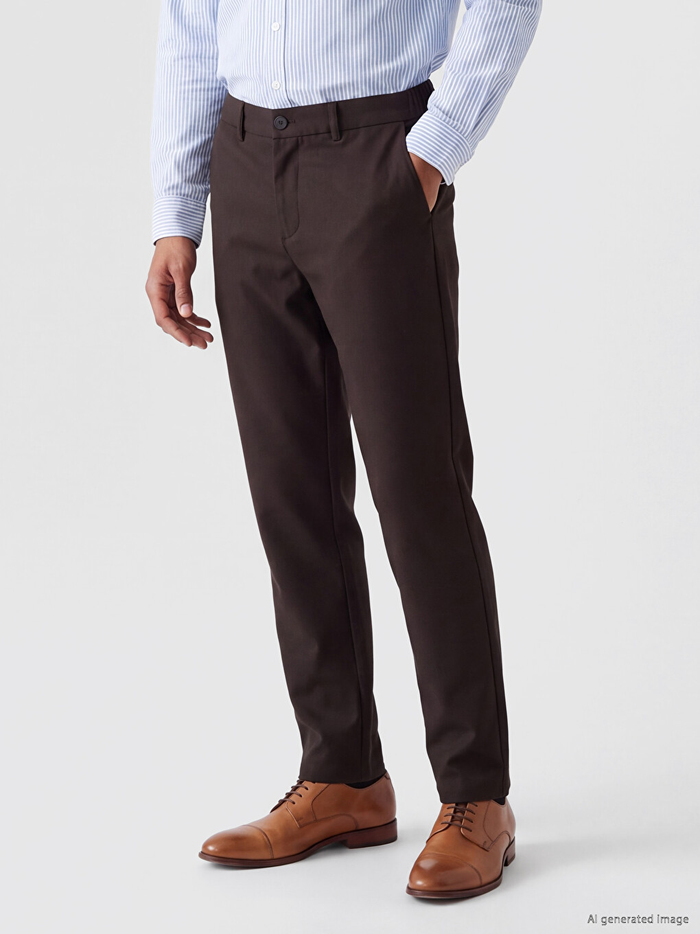 Pantaloni Regular Fit Pentru Bărbați-1