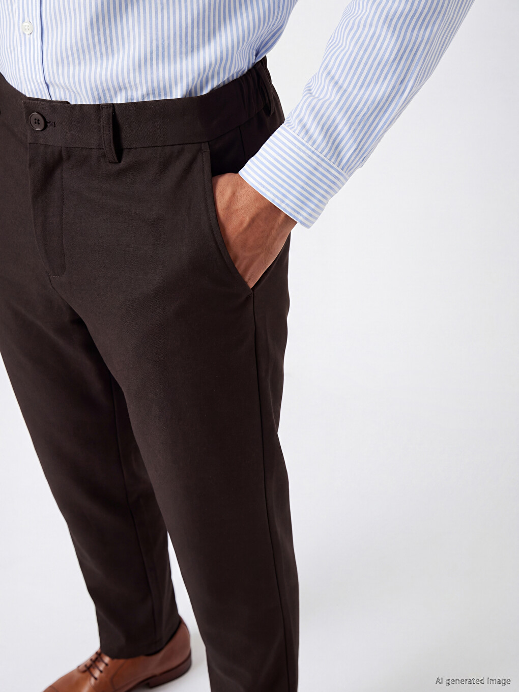 Pantaloni Regular Fit Pentru Bărbați-2