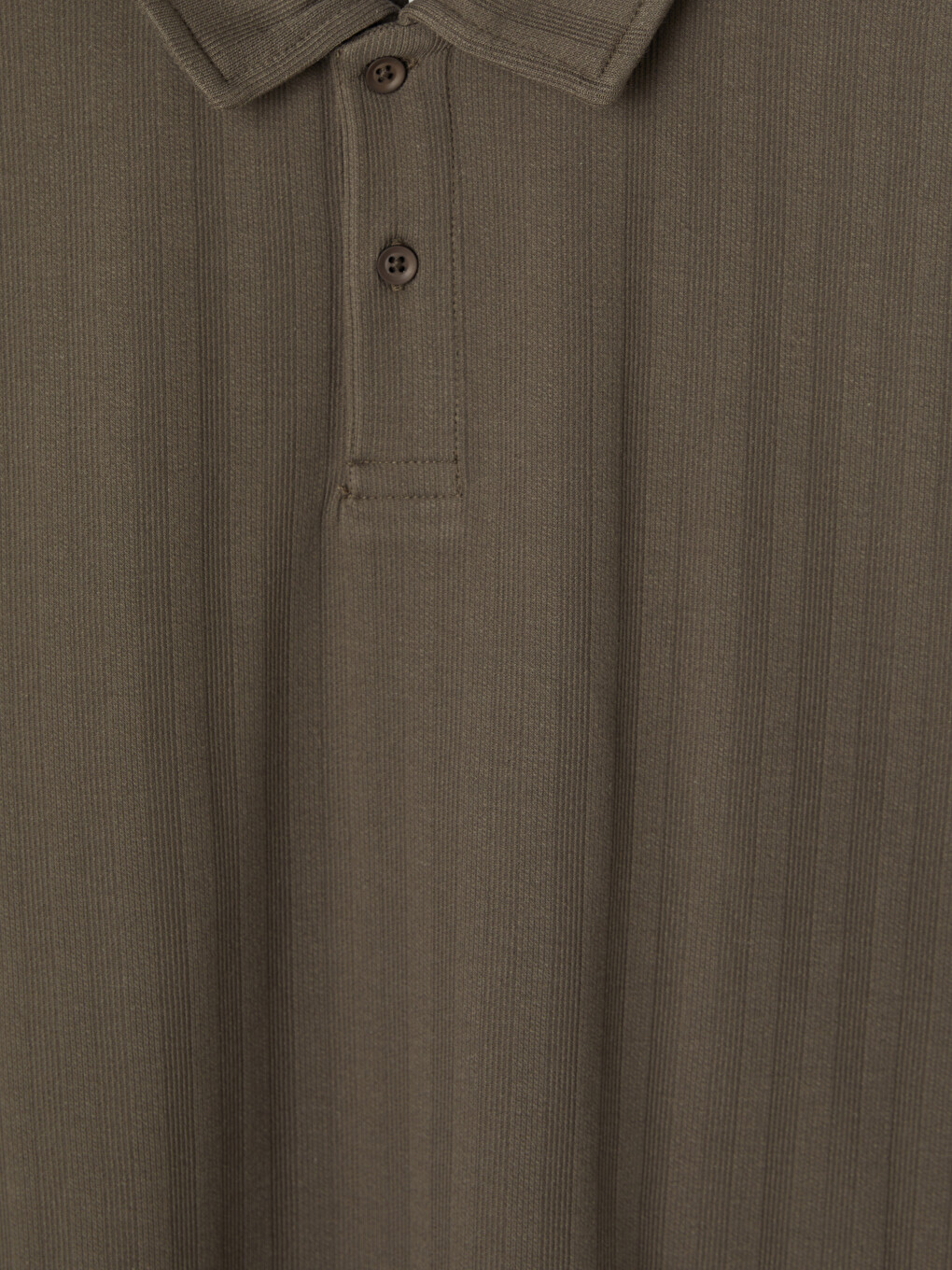 Polo Collar Striped Men's T-shirt-2