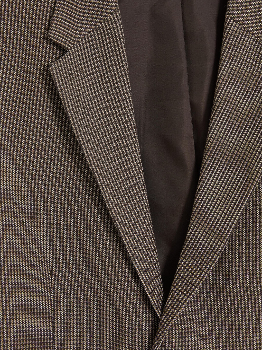 Kahverengi Regular Fit Erkek Blazer Ceket-1
