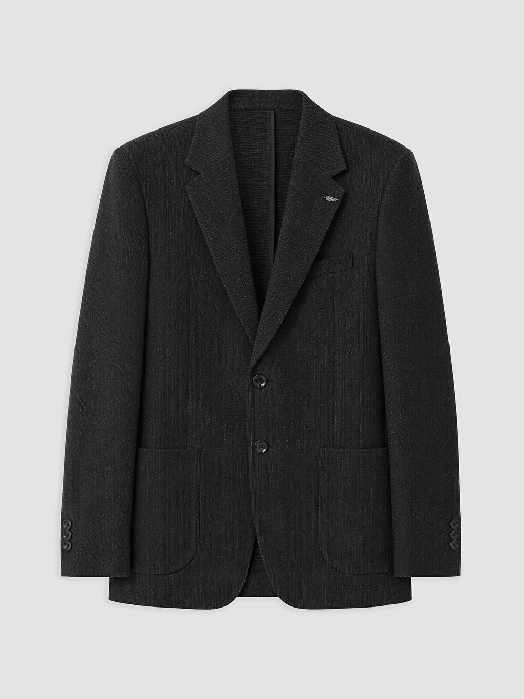 Siyah Regular Fit Erkek Blazer Ceket