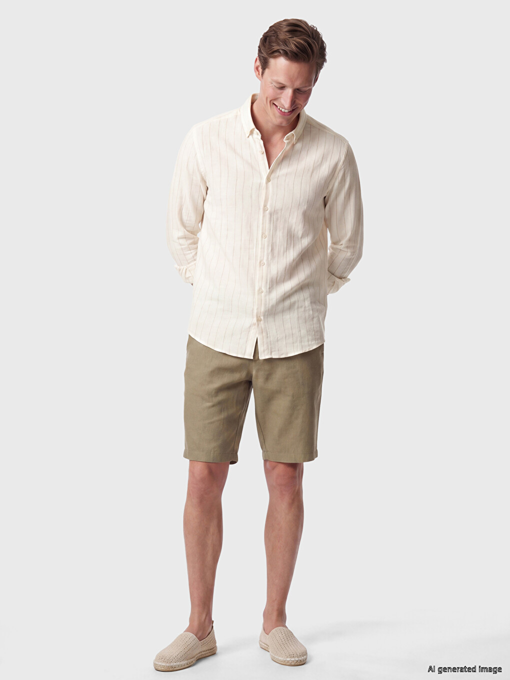 Standard Fit Textured Men's Shirt-1