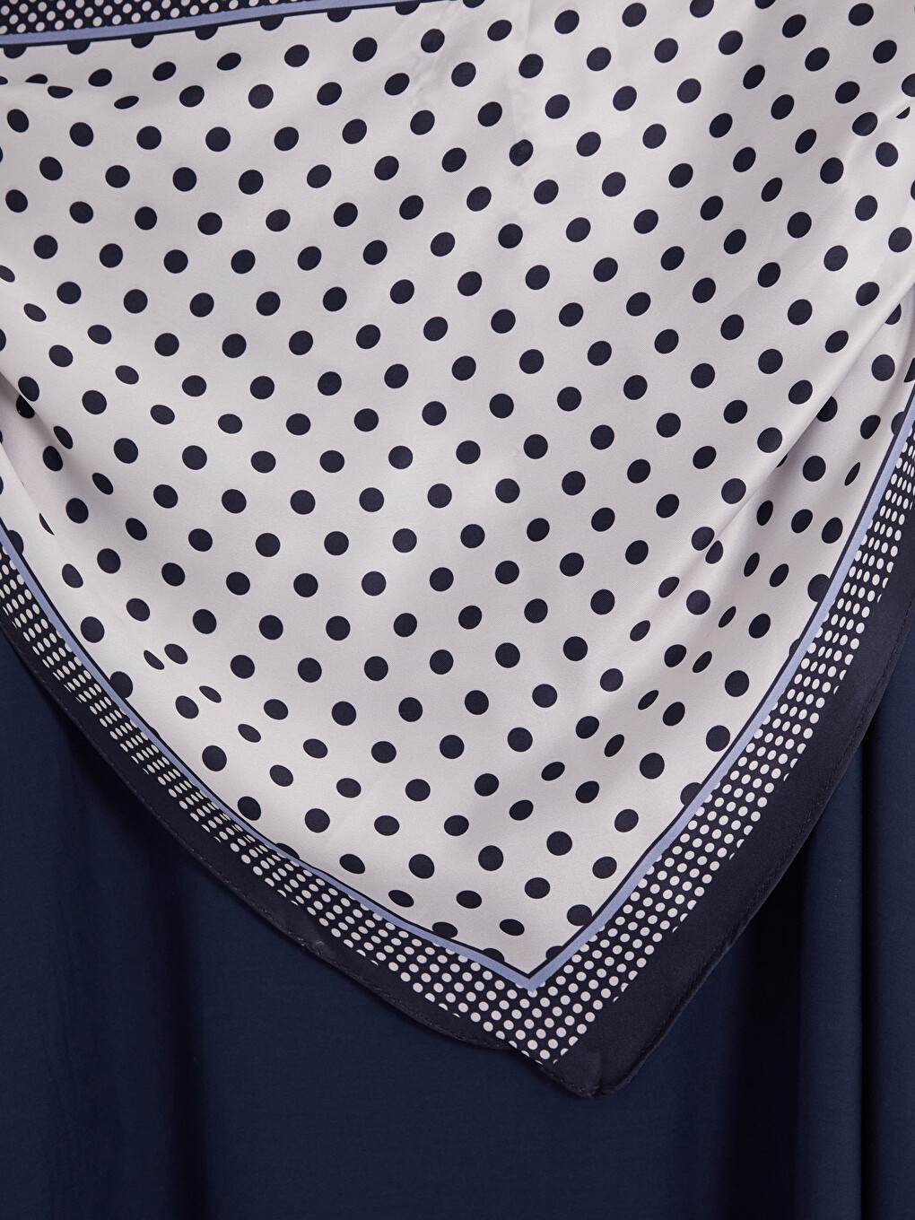 Scarf Detailed Flared Skirt-5