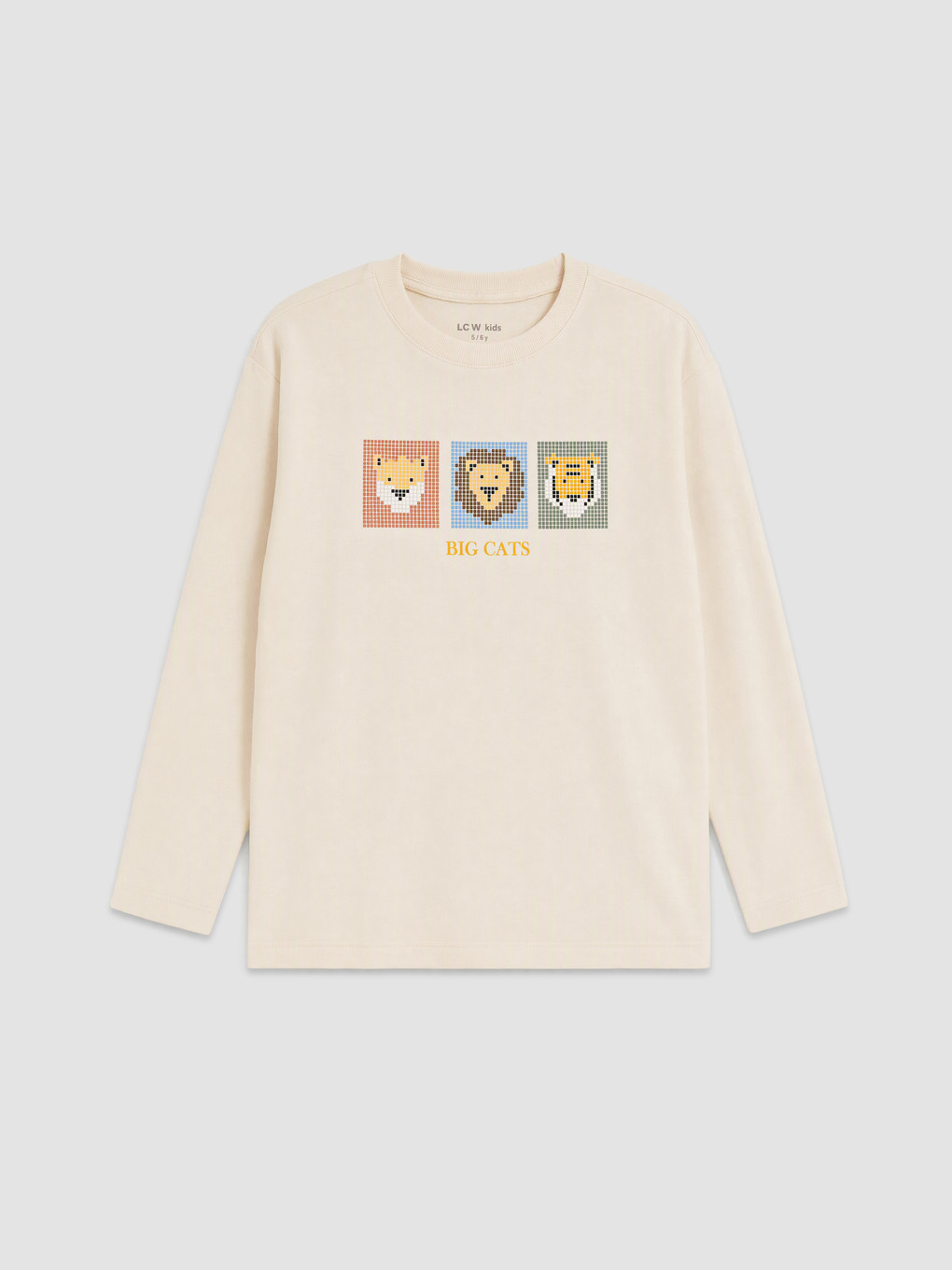 Boy Beige T-shirt-1
