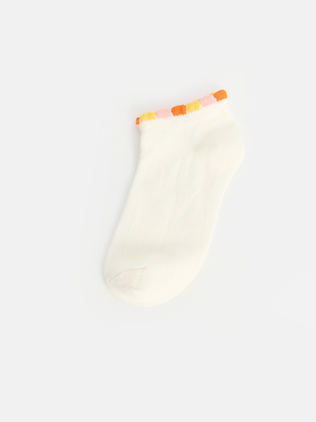 Girl Pink Trainer Socks-2