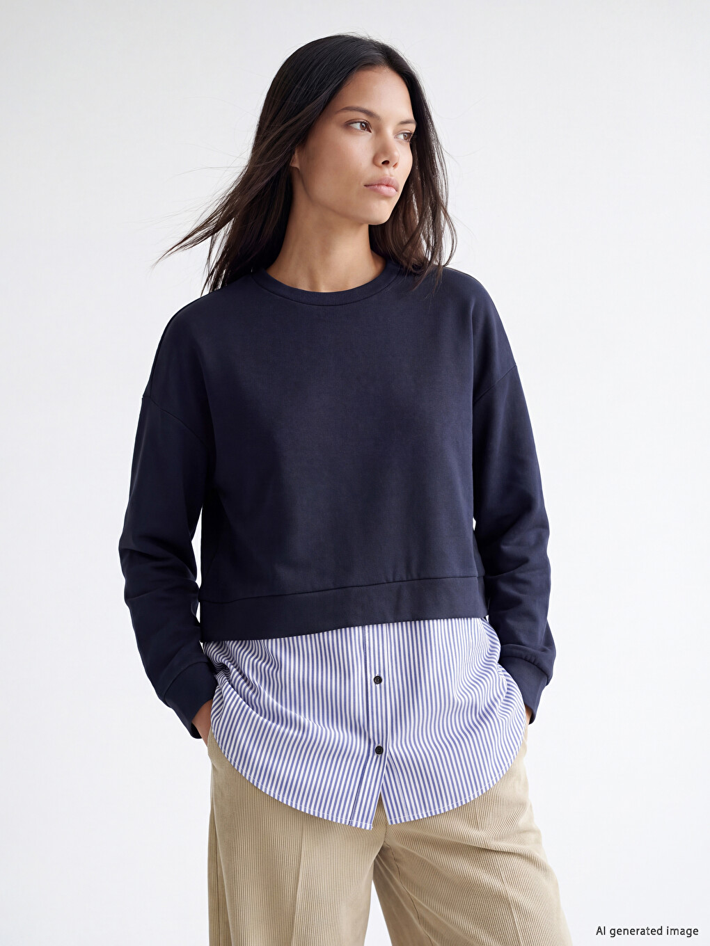 Soft Touch Women's Sweatshirt Tunic