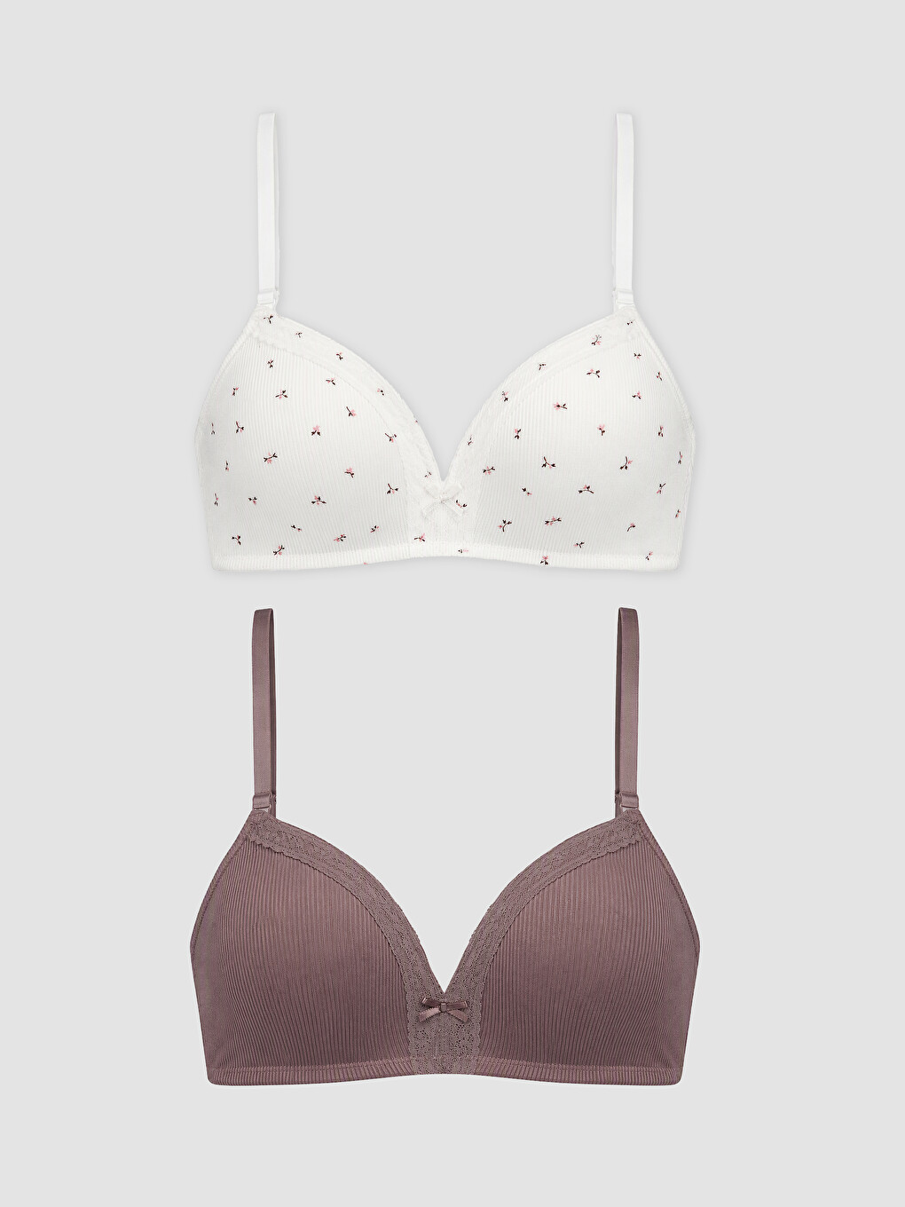 Woman Ecru Bra