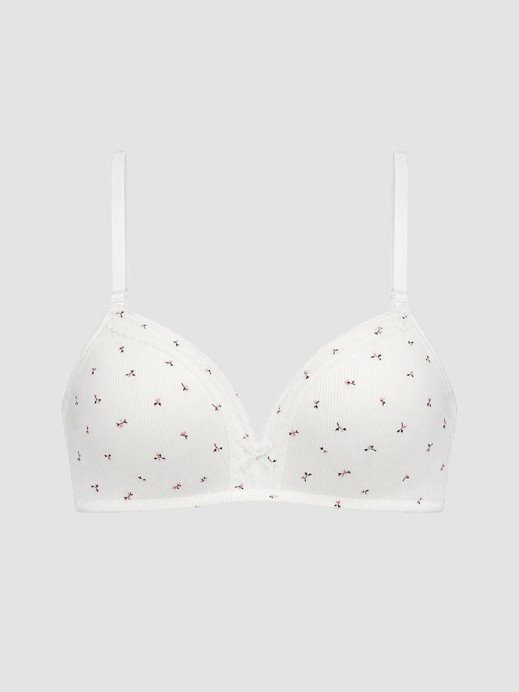 Woman Ecru Bra-1
