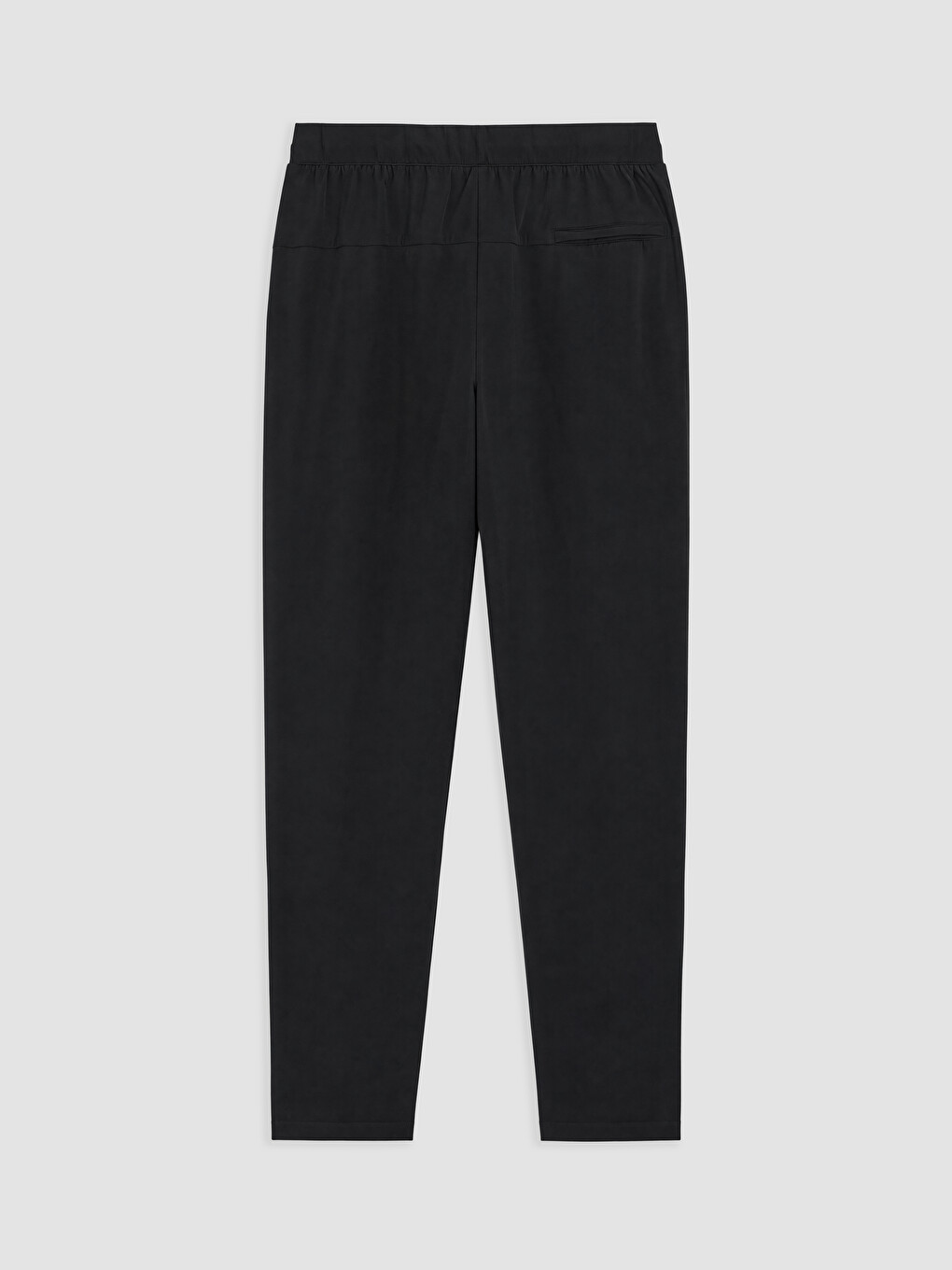 Siyah Slim Fit Gabardin Erkek Pantolon-1