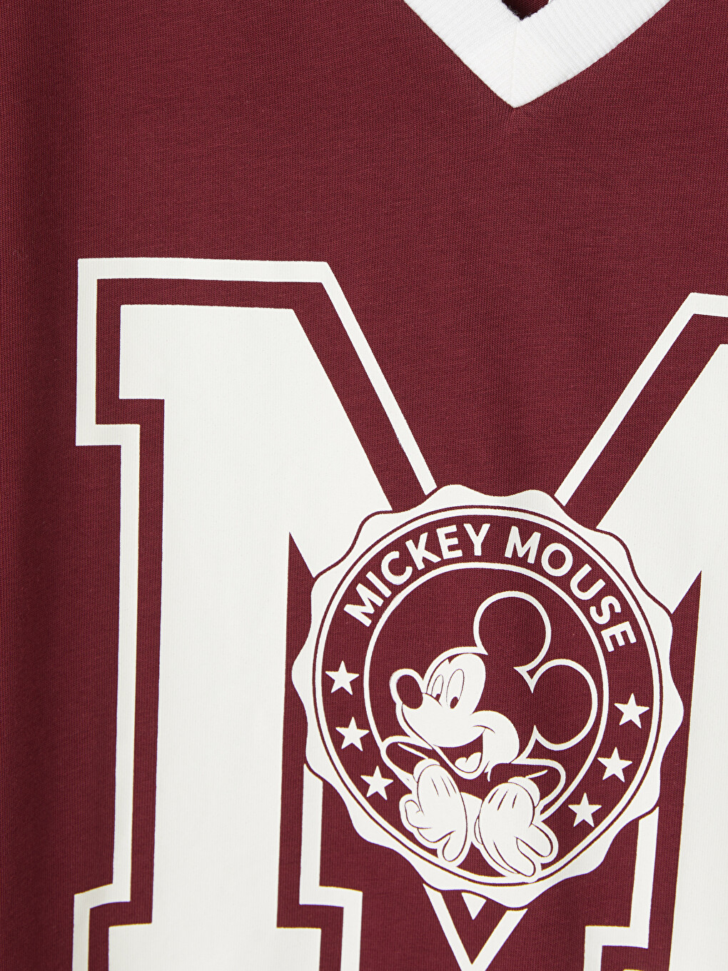 Mickey Mouse Printed Oversize Women's T-shirt-2