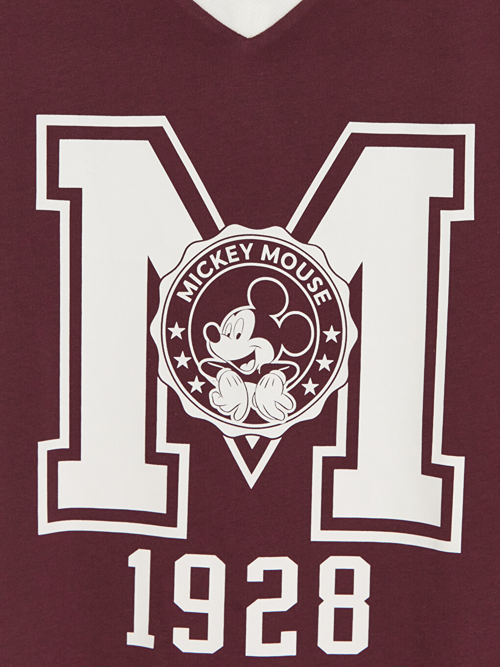 Женска Оверсајз Маица Со Печатен Mickey Mouse Дезен-6