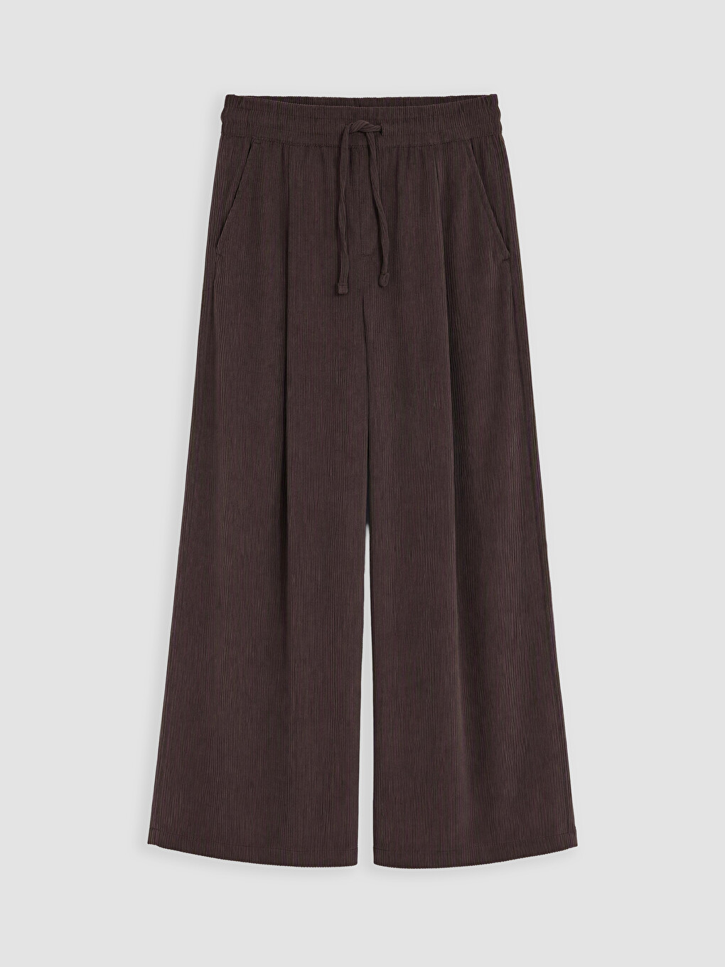 Wide Leg Women's Velvet Trousers