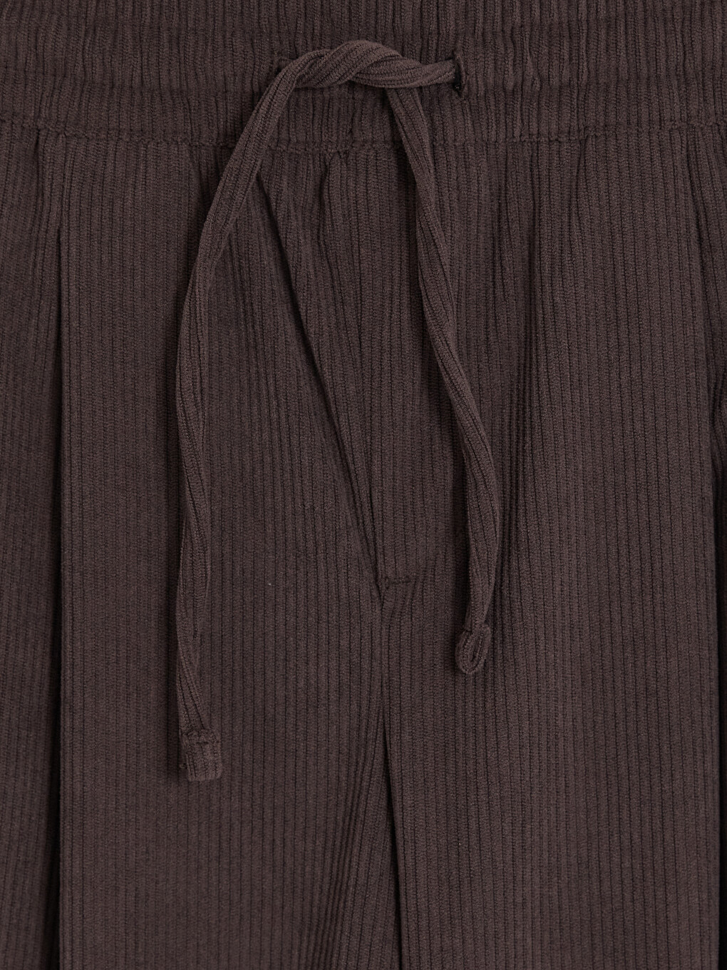 Wide Leg Women's Velvet Trousers-1