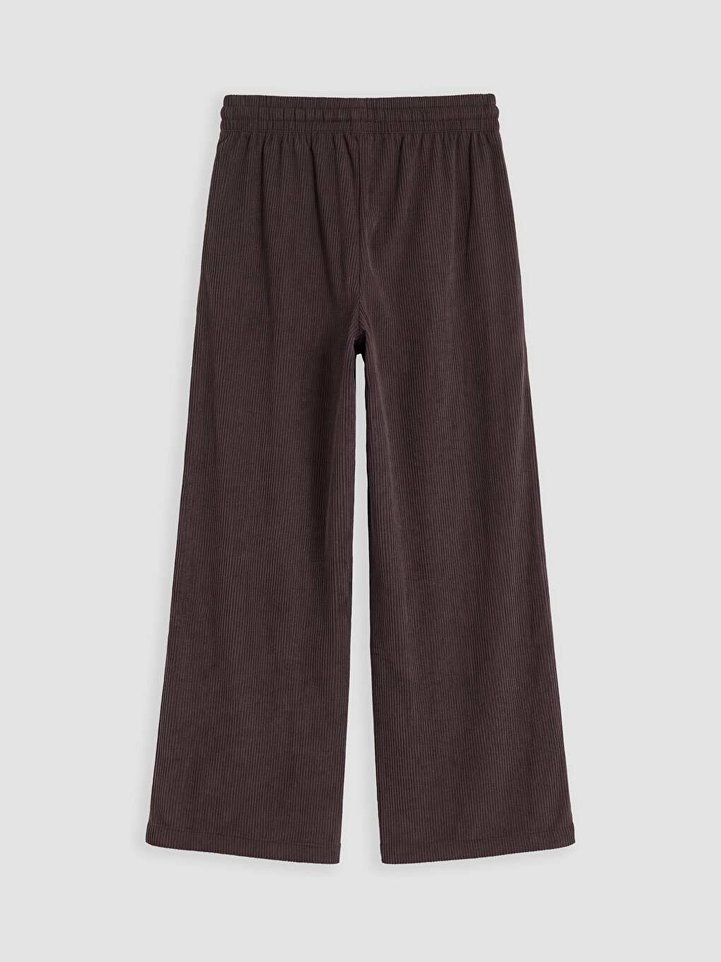 Wide Leg Women's Velvet Trousers-2