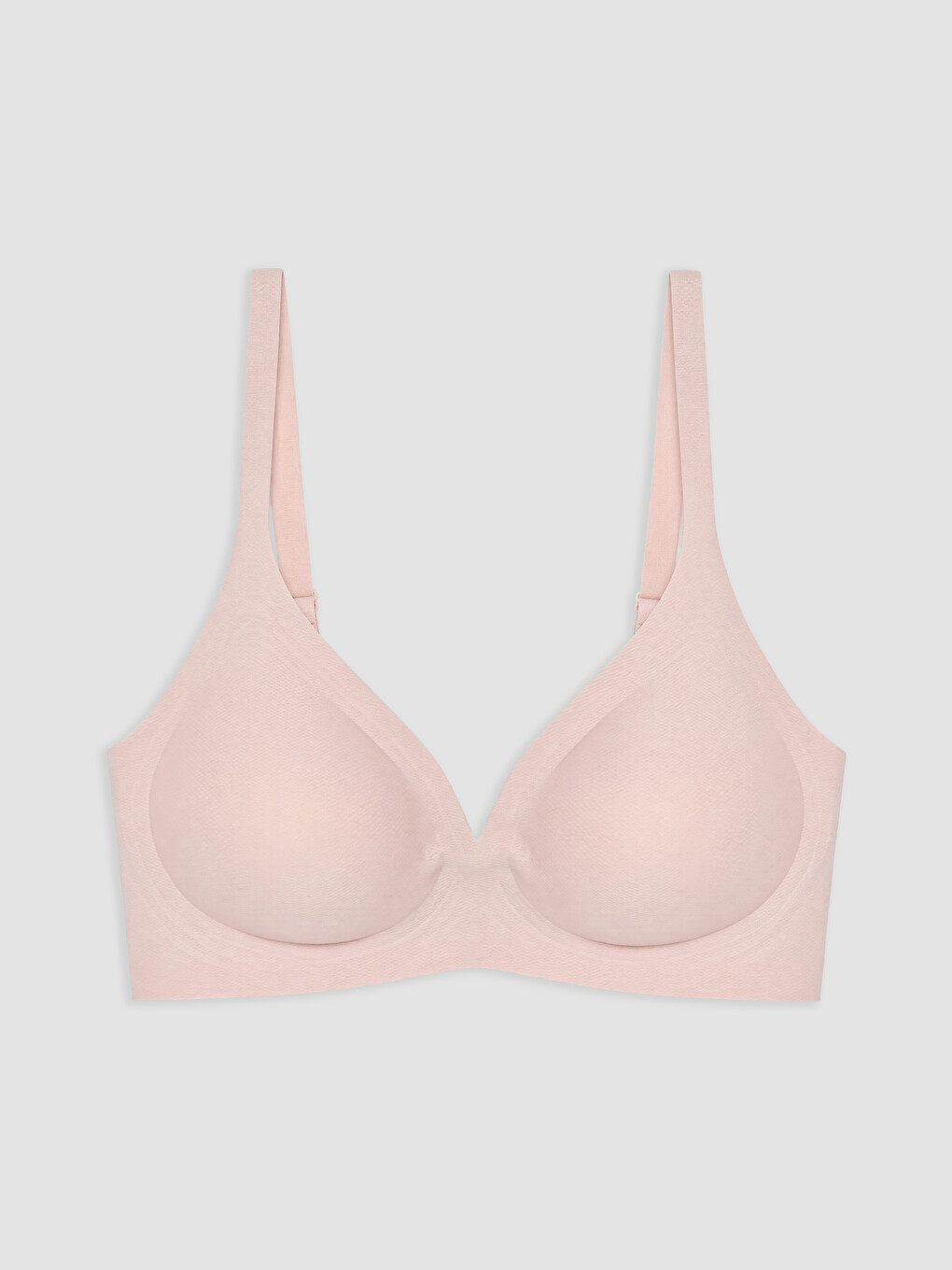 Pembe Balensiz Yarım Dolgulu Üçgen Sütyen