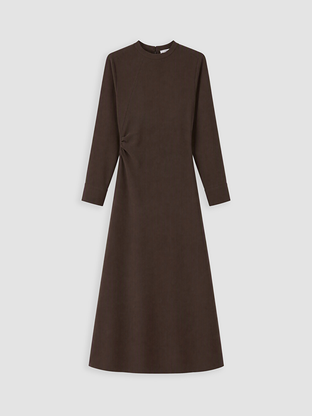Woman Brown Dress