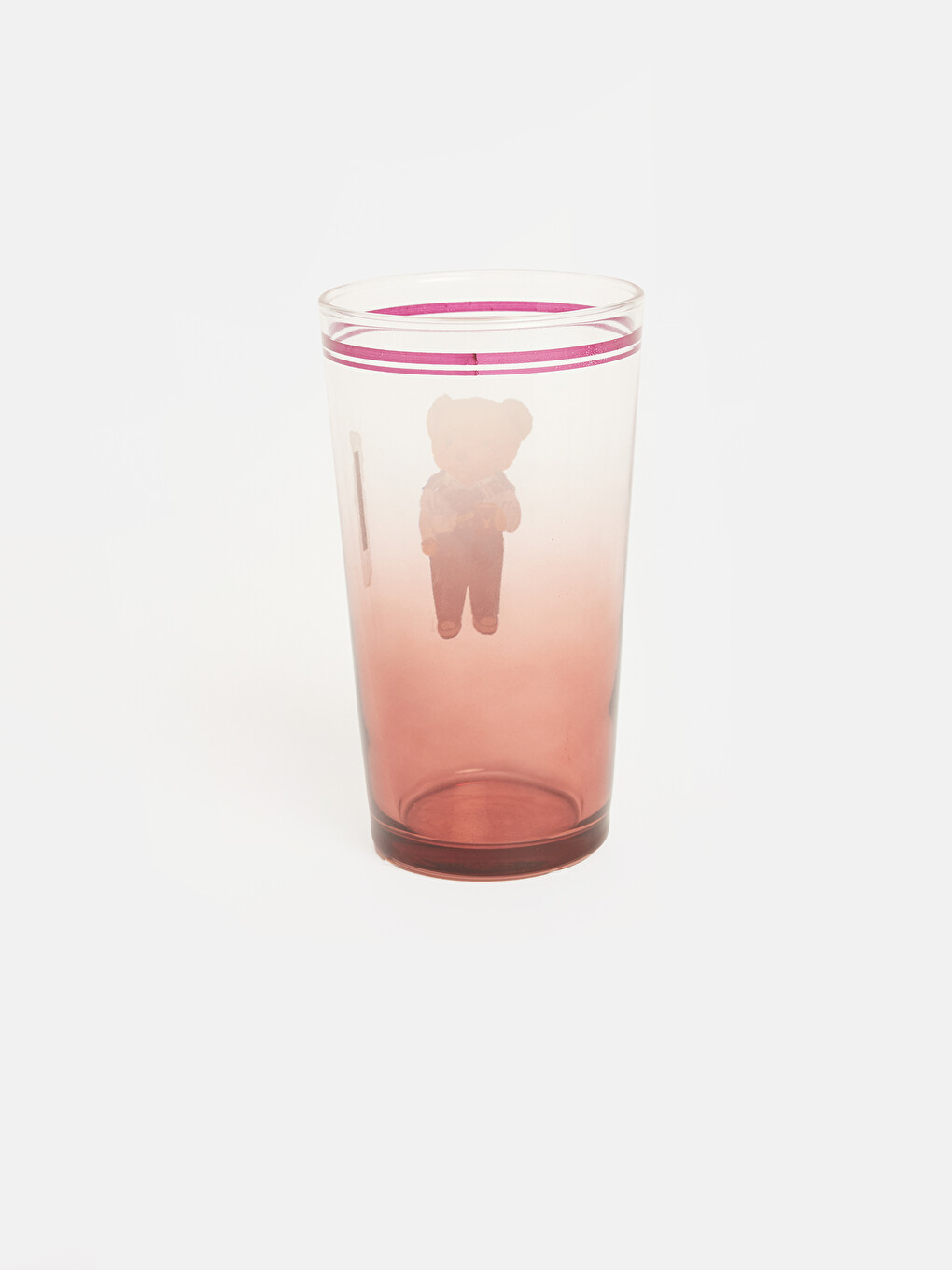 Gotë Uji Qelqi Me Arush Tedi E Stampuar 550 Ml-2