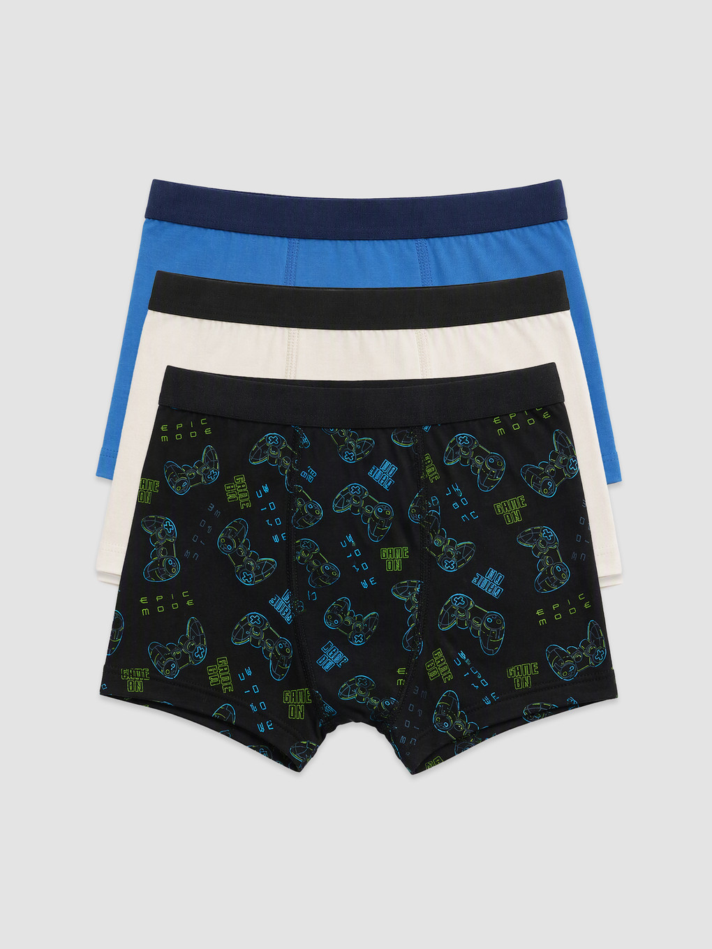 Karışık 3'lü Erkek Çocuk Boxer-5