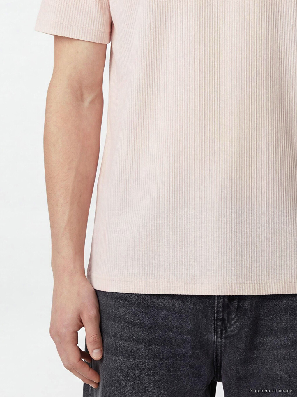 Crew Neck Men's T-shirt-2