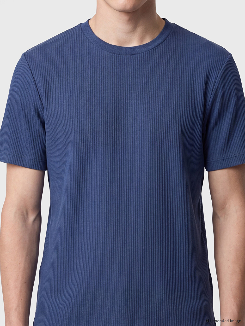 Crew Neck Men's T-shirt-2
