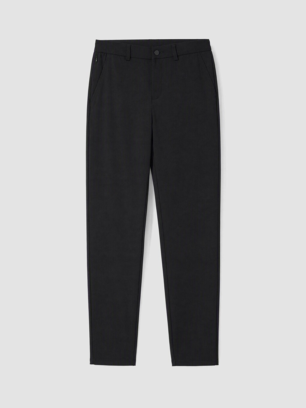 Siyah Regular Fit Erkek Pantolon-4