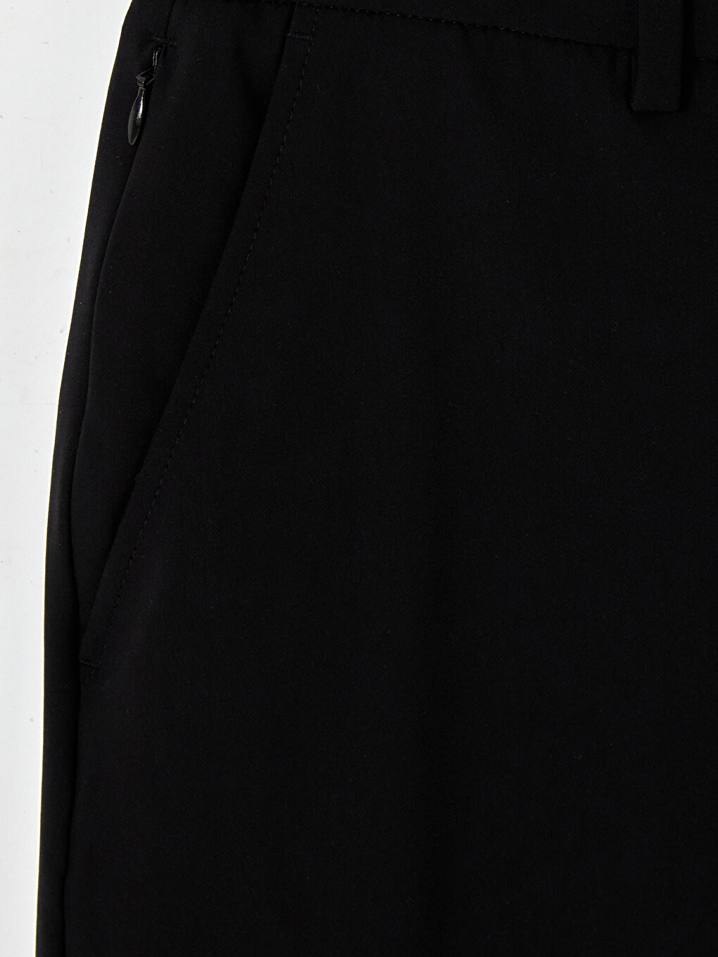 Siyah Regular Fit Erkek Pantolon-5